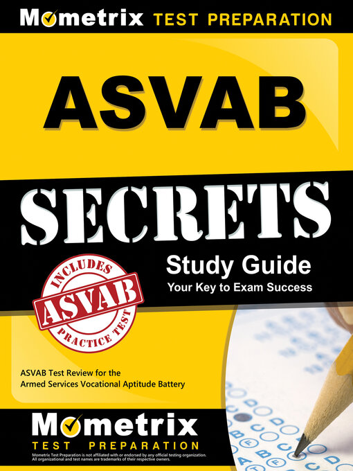Title details for ASVAB Secrets Study Guide by ASVAB Exam Secrets Test Prep Team - Available